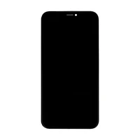 Mecanico LCD ekrāns Incell Iphone XR melns ar ietvaru