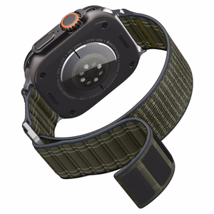 SPIGEN WBF0 siksniņa APPLE WATCH 8 / 9 / 10 / 11 / SE / ULTRA (44 / 45 / 46 / 49 MM) zaļš