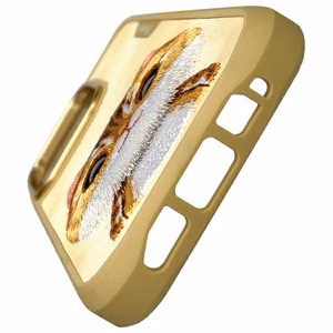 Nimmy Lielas Acis Mājdzīvnieks 2.0 Kaķis Viedtālruņa apvalks iPhone 16 Pro Max - zaļa