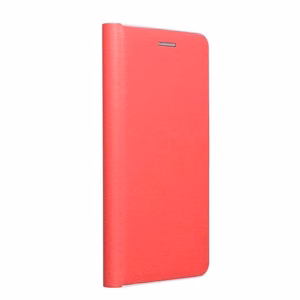 LUNA Book Gold viedtālruņa apvalks XIAOMI Redmi 12 4G / 12 5G sarkans