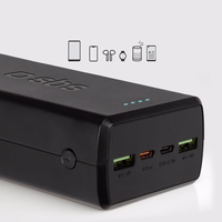 Portatīvais lādētājs SBS TTBB30000PD20K 30000 mAh 2 x USB-C 2 x USB-A - melna