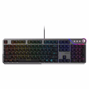 MSI STRIKE 600 V2 SILENT игровая клавиатура, проводная, US, механическая – бесшумная