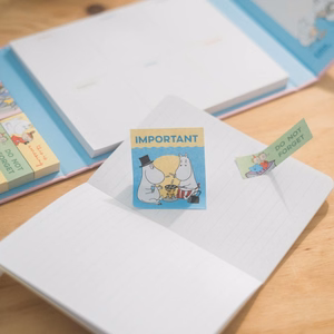 Moomins A4 nedēļas plānotājs ar līmlapiņām