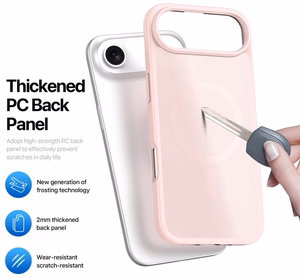 Korpuss Dux Ducis Yind Apple iPhone Air rozā krāsā
