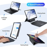 DUX DUCIS apvalks DK salokāms ar bezvadu tastatūru SAMSUNG Tab S8 (X700/X706)/S7 (T870/T875/T876B) melns