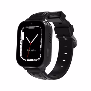 Blavec viedpulkstenis K-02 Bērniem ar balss zvanu / GPS / 4G / SOS (SWK02-B) melns