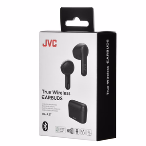 JVC HA-A3T HAA-3TBU bezvadu austiņas ausīs melnas