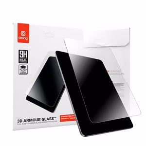 Crong 3D Armor Glass rūdīta stikla ekrāna aizsargs iPad Pro 11 collu M5 (2025) / M4 (2024)