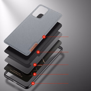 Dux Ducis Fino viedtālruņa apvalks, izgatavots no neilona materiāla, paredzēts Samsung Galaxy A73, zils