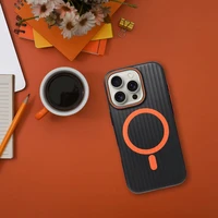 Viedtālruņa apvalks SIMPLY saderīgs ar MagSafe iPhone 15 Pro titāna melns