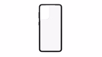 OTTERBOX SAMSUNG GALAXY S21 5G CAURSPĪDĪGS/MELNS BEZ IEPAKOJUMA