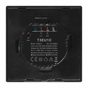 SONOFF TX Smart Light Touch Switch T3EU1C, Wi-Fi, RF