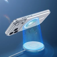 Dux Ducis Clin magnētiskais apvalks iPhone 17 Pro saderīgs ar MagSafe - caurspīdīgs