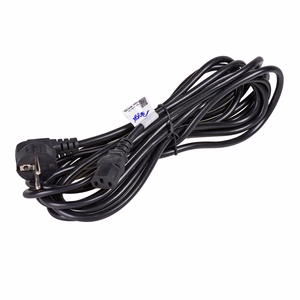 Akyga AK-PC-05 melns 5 m CEE7/7 IEC C13