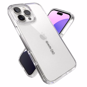Speck GemShell vāciņš iPhone 16 Pro Max tālrunim, Clear
