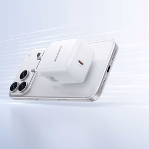 Borofone BN33 Fuente GaN USB-C tīkla lādētājs QC3.0 PD 40W balts