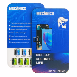Mecanico LCD ekrāns Incell Iphone 13 melns ar ietvaru