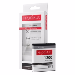 Baterija MAXXIMUS NOKIA 6280 1200 mAh BP-6M