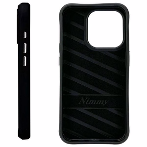 Nimmy Cool&Cute 2.0 suņa apvalks iPhone 15 Pro Max - melns