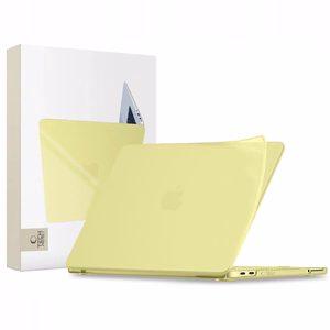 Tech-Protect Softshell case for MacBook Neo 13 2026 - matte yellow