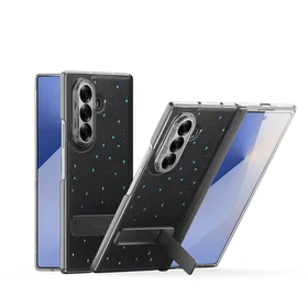 Dux Ducis Stex viedtālruņa apvalks priekš Samsung Galaxy Z Fold7 - melns