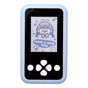 Spēļu konsole bērniem ar IPS displeju 2,4" ar pogām KDC-0027A zila