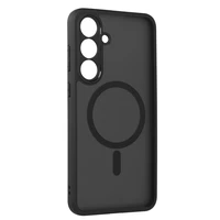 Pilnīgi matēts magnētiskais viedtālruņa apvalks Samsung Galaxy S25 FE melns