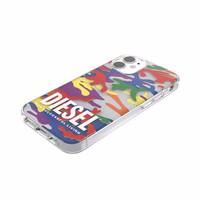 DIESEL Caurspīdīgs maciņš PRIDE CAMO AOP IPHONE 12 MINI krāsains