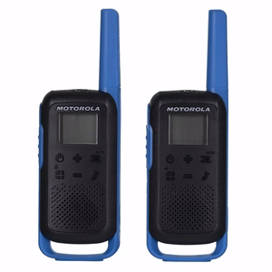 Motorola Talkabout T62 dubultpakete + lādētājs zils