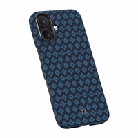 Benks Magnetic Armor Air Armor Grid Kevlar Case Metal Frame 600D (0067) priekš Iphone 17 blue