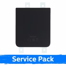 Aizmugurējais vāks, saderīgs ar Samsung F721 Z Flip4 / Grafīta / (Service Pack)