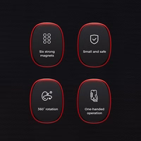 Auto tālruņa turētājs Joyroom JR-ZS205 (gaisa ventilācijas) magnētiskais melns