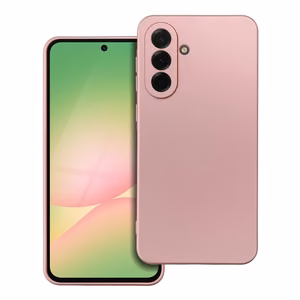 METALLIC viedtālruņa apvalks SAMSUNG A56 5G rozā