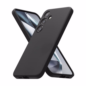 Crong Color Cover vāciņš ierīcei Samsung Galaxy S24+, melns