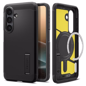 Spigen Tough Armor Mag MagSafe maciņš priekš Samsung Galaxy S26 melns