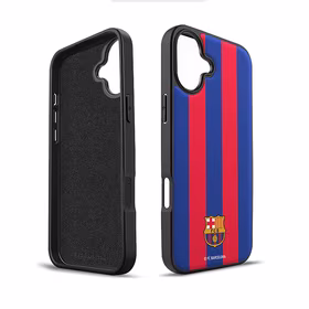 FC Barcelona maciņš iPhone 16 magnētiskais maciņš MagSafe OCFCBMCIP16BG BG