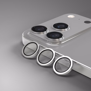Etteri aizsargstikls kamerai iPhone 17 Pro / 17 Pro Max pelēks