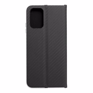 LUNA grāmatas apvalks Xiaomi Redmi Note 10 / 10S melns