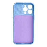 Camshield Soft viedtālruņa apvalks Iphone 13 Pro gaiši zils