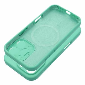 Case for iPhone 16 PRO Silicone 2mm compatible with MagSafe mint