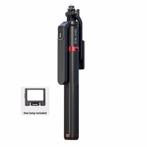 Blavec Selfie Stick Aluminium Fusion P-08 tripod + remote control + 1 lamp 2,2 metres (SSFP08-TR1LB22) black