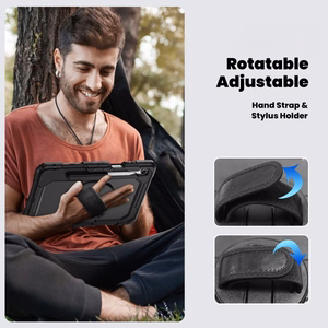 Tech-Protect Solid maciņš Samsung Galaxy Tab S11 11.0 melns