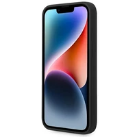 Karl Lagerfeld Silikona Karl's Head Magnētiskais viedtālruņa apvalks iPhone 14 Plus - melns