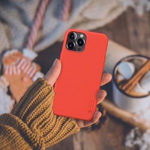 Nillkin Super Frosted Shield Pro vāciņš ierīcei Apple iPhone 13 Pro Max, melns
