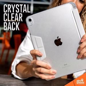 STM OPP atverams vāciņš ierīcei iPad Air 13" M4 (2026) / M3 (2025) / M2 (2024), melns