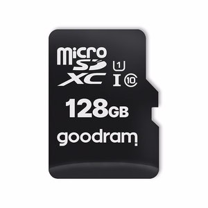 GOODRAM karšu lasītājs USB A + Micro USB ALL IN ONE M1A4 + atmiņas karte micro SD 128GB ar adapteri SD