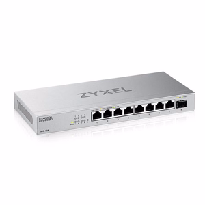 Zyxel XMG-108 nepārvaldāms komutators 2.5G Ethernet (100/1000/2500) sudraba