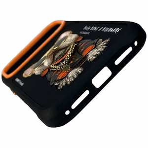 Melns NIMMY STILĪGS SUNS AR BRILLĒM vāciņš modelim IPHONE 18 Pro Max/17 Pro Max