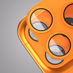 Etteri kameras lēcas aizsargs iPhone 17 Pro oranžs