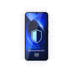 Hibrīdais stikls 3mk FlexibleGlass paredzēts Samsung Galaxy S25+